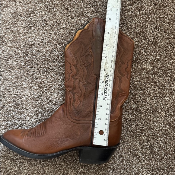 Luccesse 2000 Brown Western Cowboy Boots - Picture 8 of 9